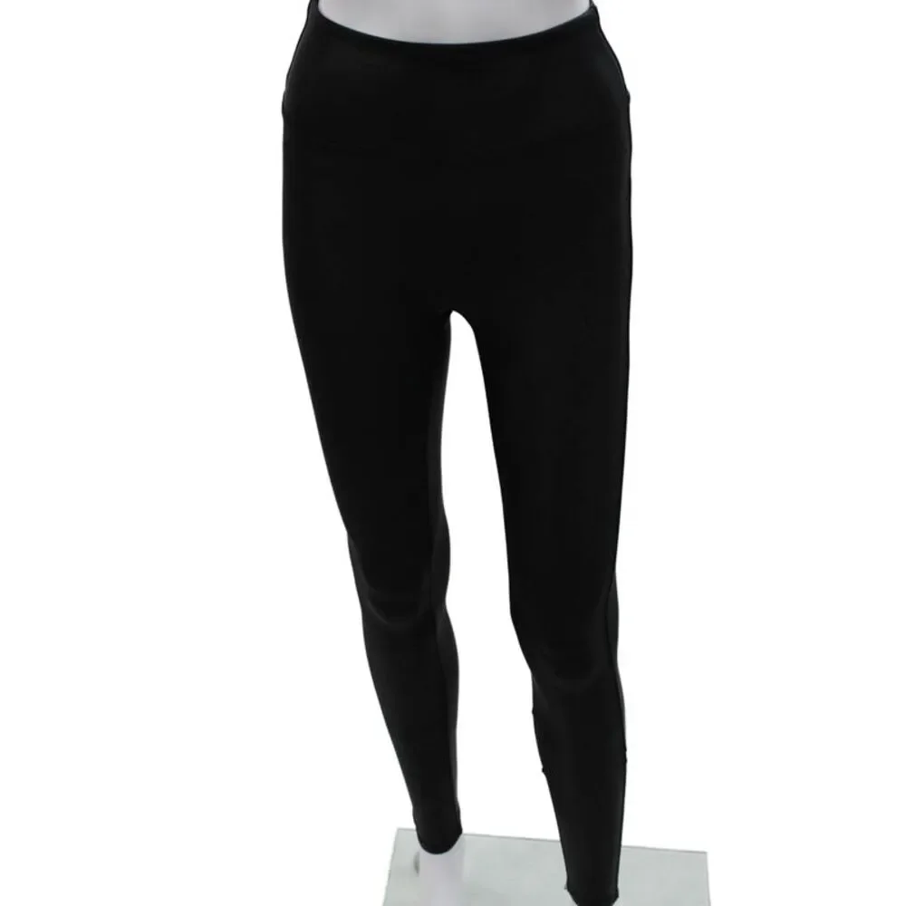 Spanx Women Ankle Leggings Black Polyester Blend Size XS